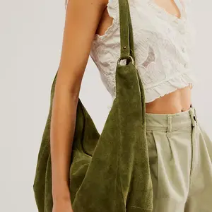 Free People Roma Suede Tote