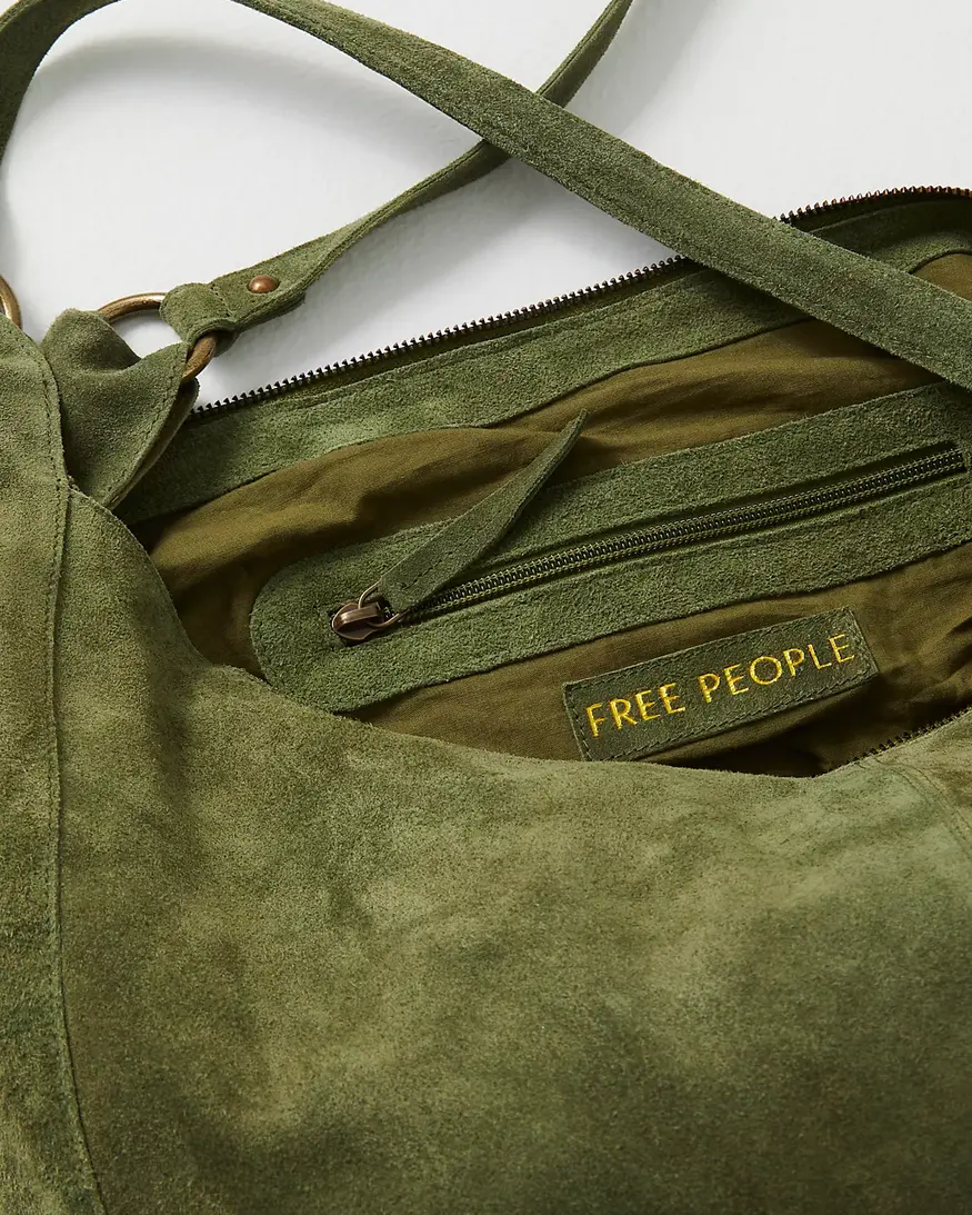 Free People Roma Suede Tote