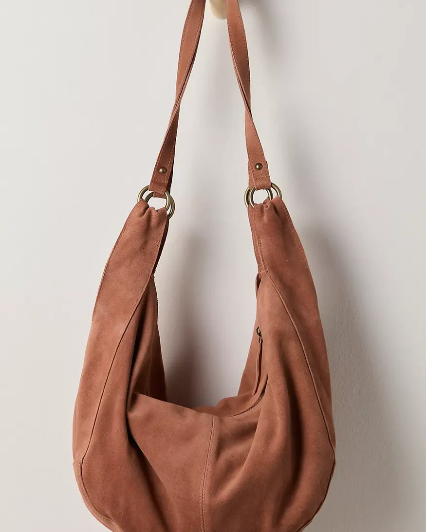 Free People Roma Suede Tote