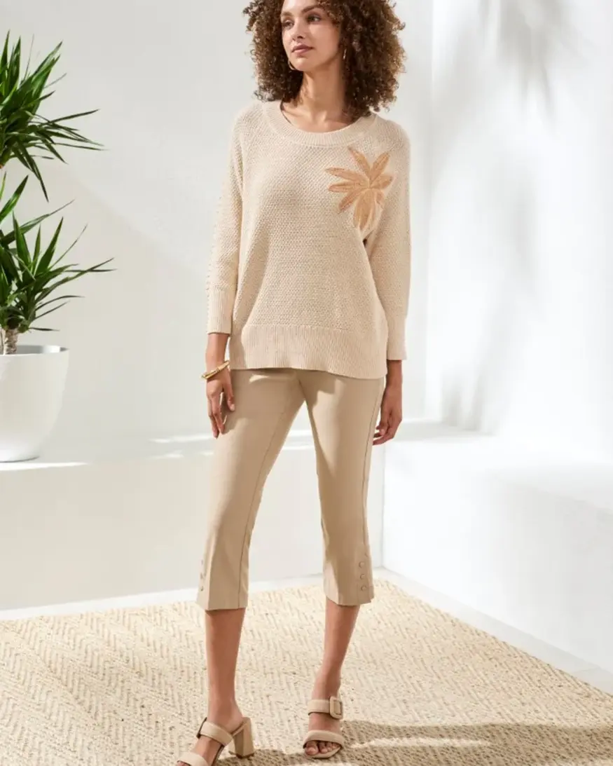 Tribal Lavera Embroidered Knit