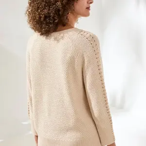 Tribal Lavera Embroidered Knit