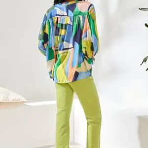 Tribal Lenie Dolman Slv Blouse