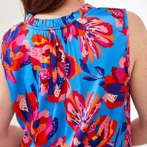 Tribal Leigh Slvlss Blouse