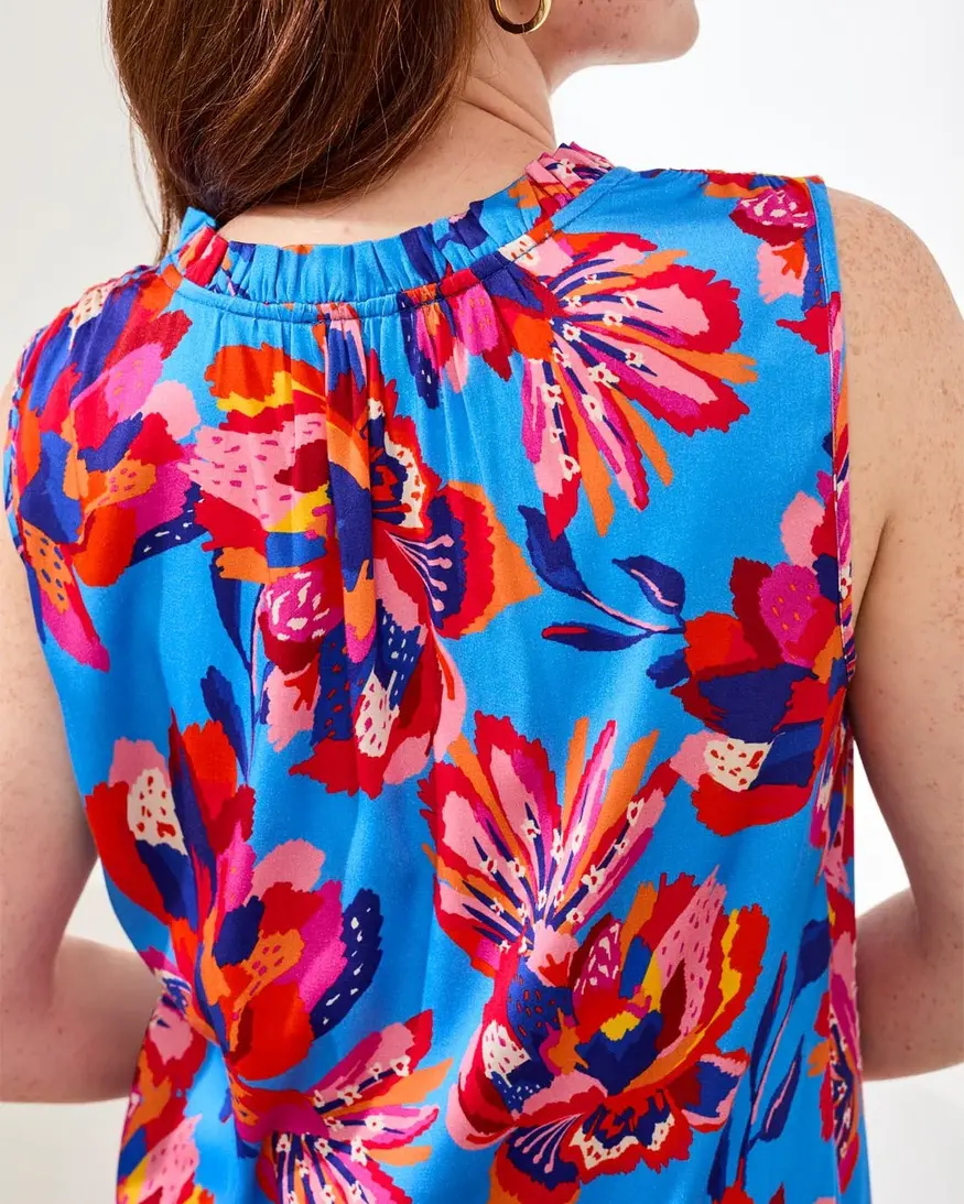 Tribal Leigh Slvlss Blouse