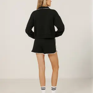 Brunette The Label Sporty Short W/Lace