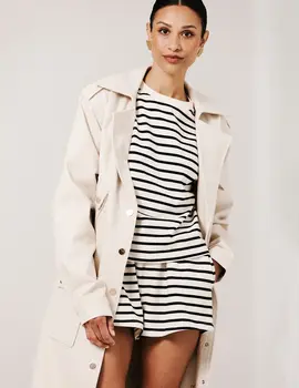 Brunette The Label Striped T-Shirt