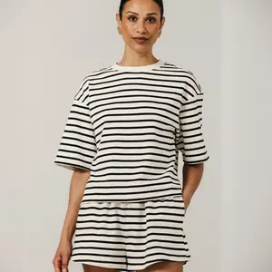 Brunette The Label Striped T-Shirt
