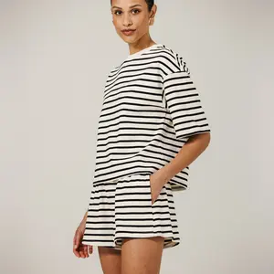Brunette The Label Striped T-Shirt