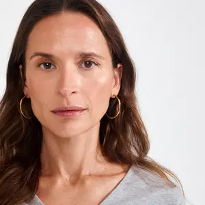 Pilgrim Haze Hoop Earring