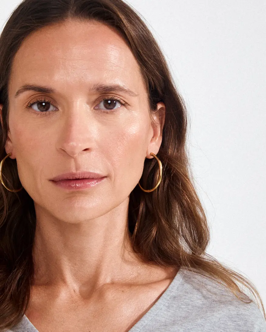 Pilgrim Haze Hoop Earring