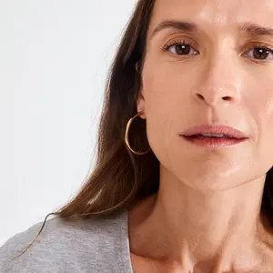 Pilgrim Haze Hoop Earring