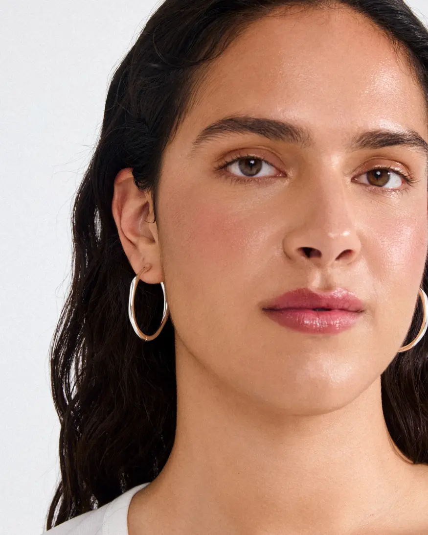 Pilgrim Haze Hoop Earring