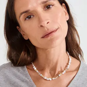 Pilgrim Prism Beaded Necklace