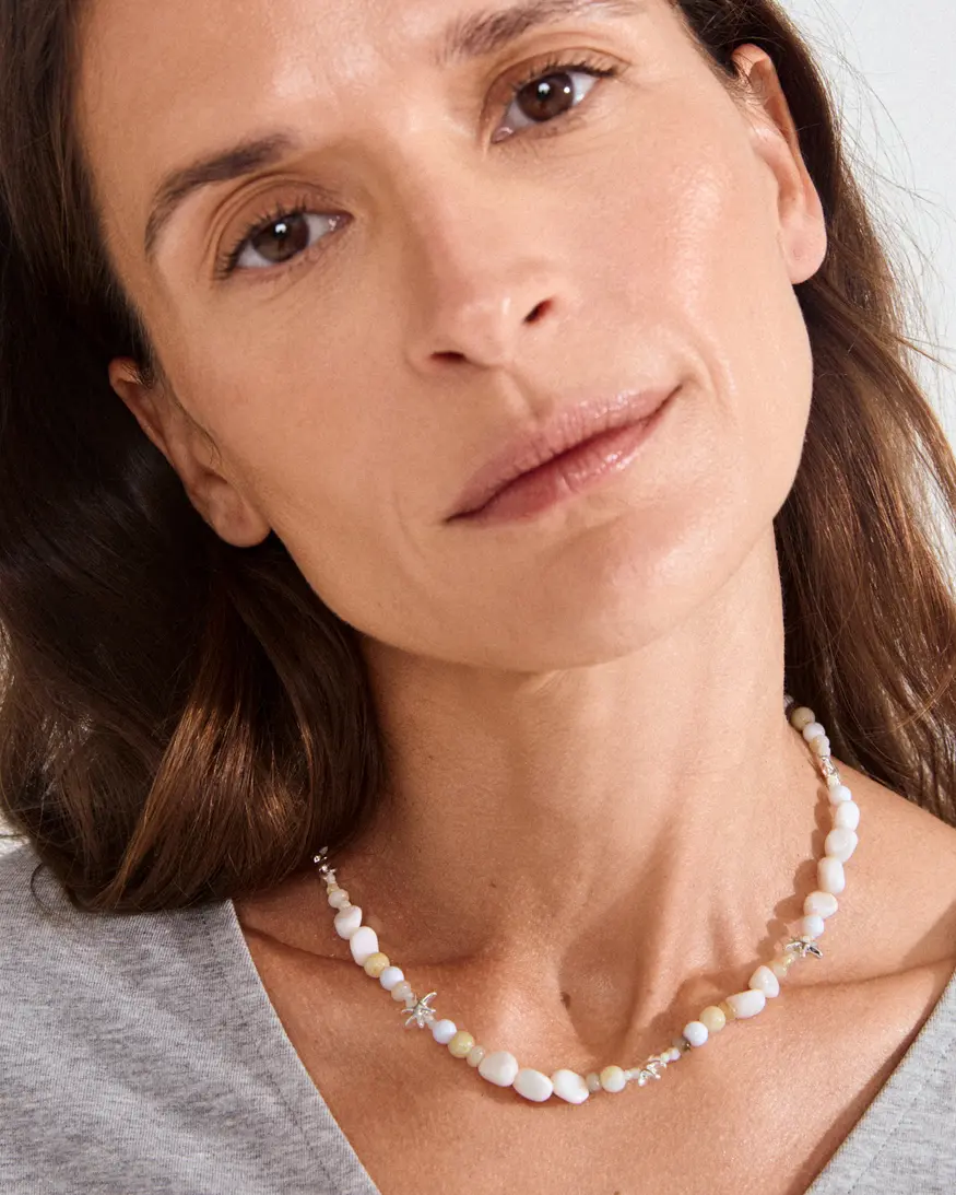 Pilgrim Prism Beaded Necklace