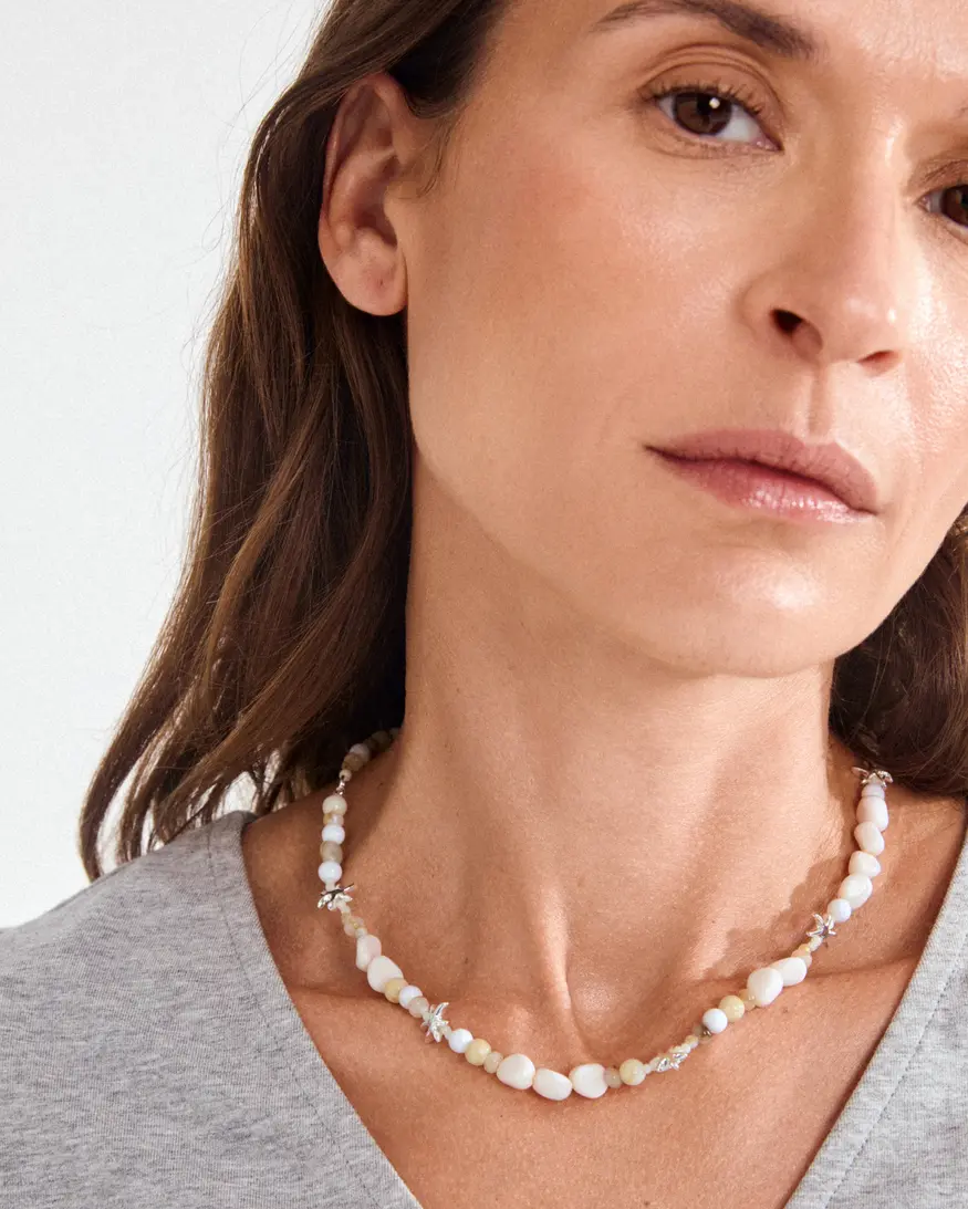 Pilgrim Prism Beaded Necklace