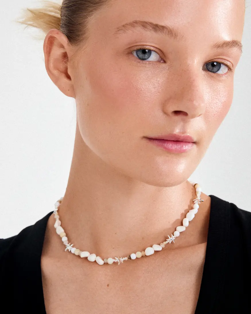 Pilgrim Prism Beaded Necklace