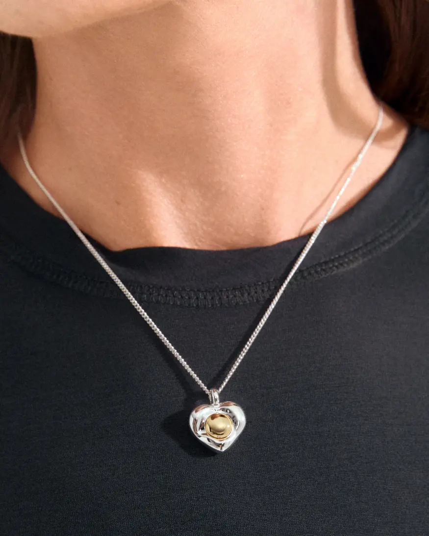 Pilgrim Nova Heart Necklace