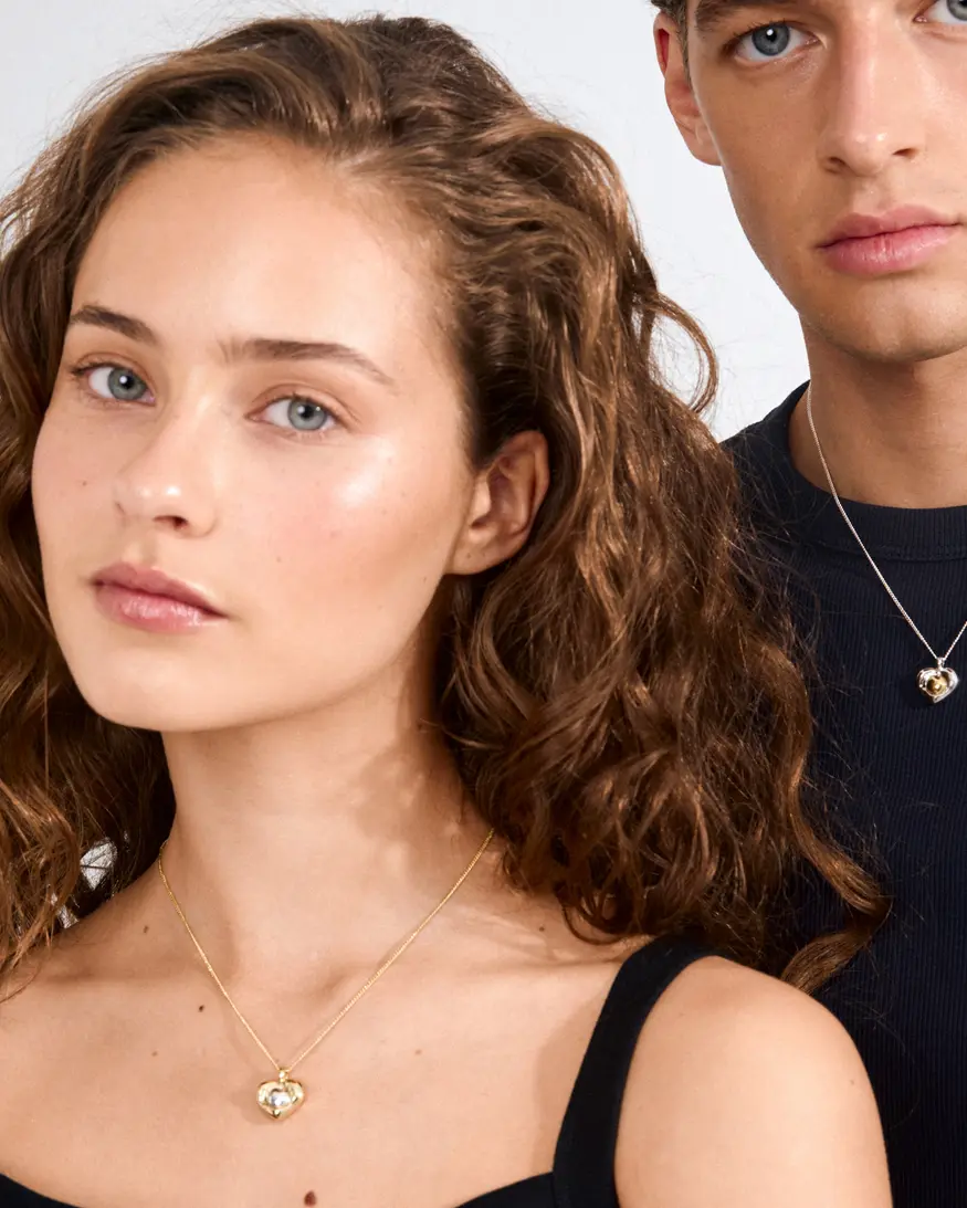 Pilgrim Nova Heart Necklace