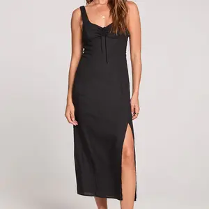 Saltwater Lux Woven Tank Midi Dress