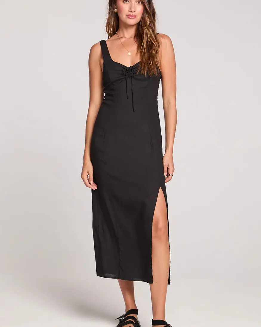 Saltwater Lux Woven Tank Midi Dress