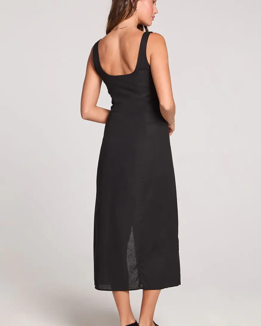 Saltwater Lux Woven Tank Midi Dress