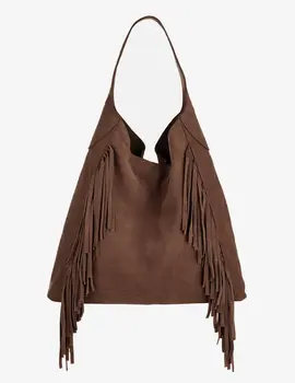 Brave Leather Avah Suede Bag