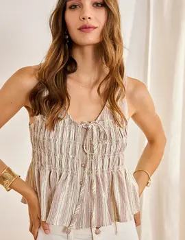 NKN Inmo Striped Tank