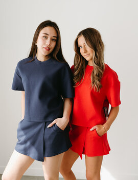 RD Style Starry Soft Knit Skort