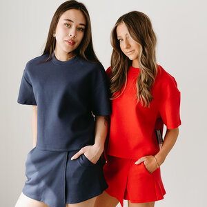 RD Style Starry Soft Knit Skort