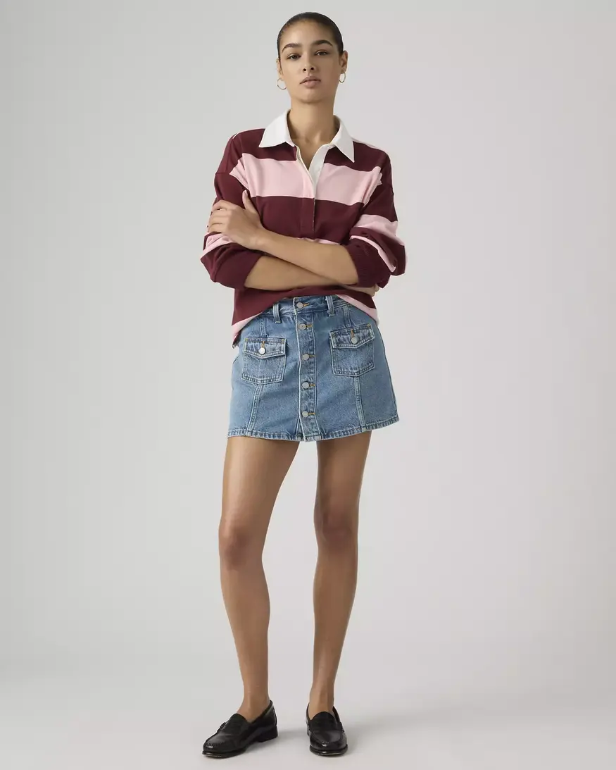 Levi's Button Front Skort