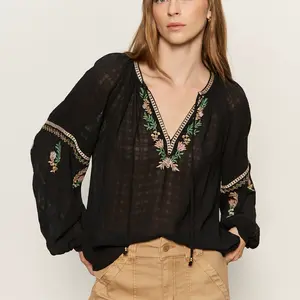 Sanctuary Raye Embroidered Blouse
