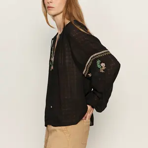 Sanctuary Raye Embroidered Blouse