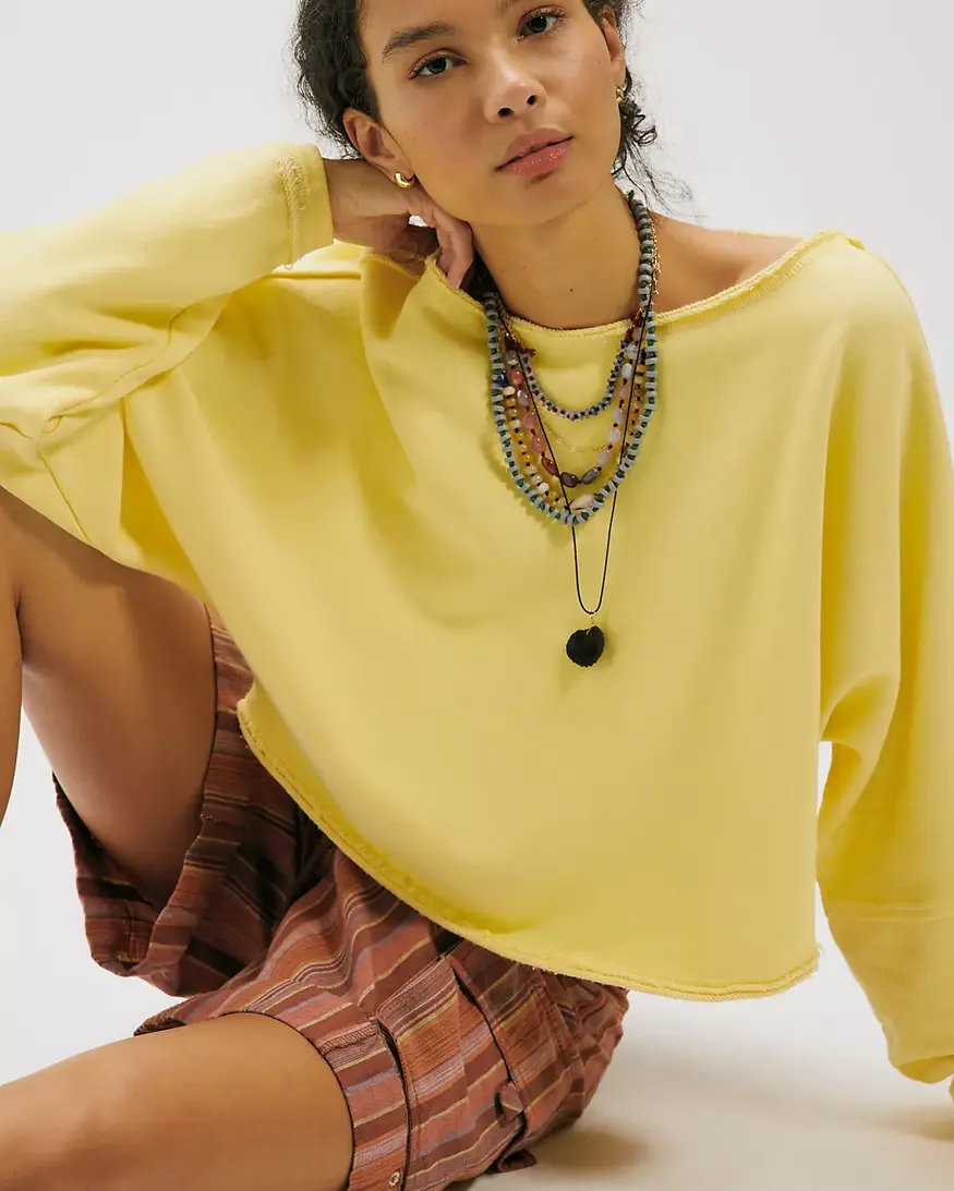 Free People To The East Pullover