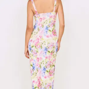 Mink Pink Celina Mesh Midi Dress