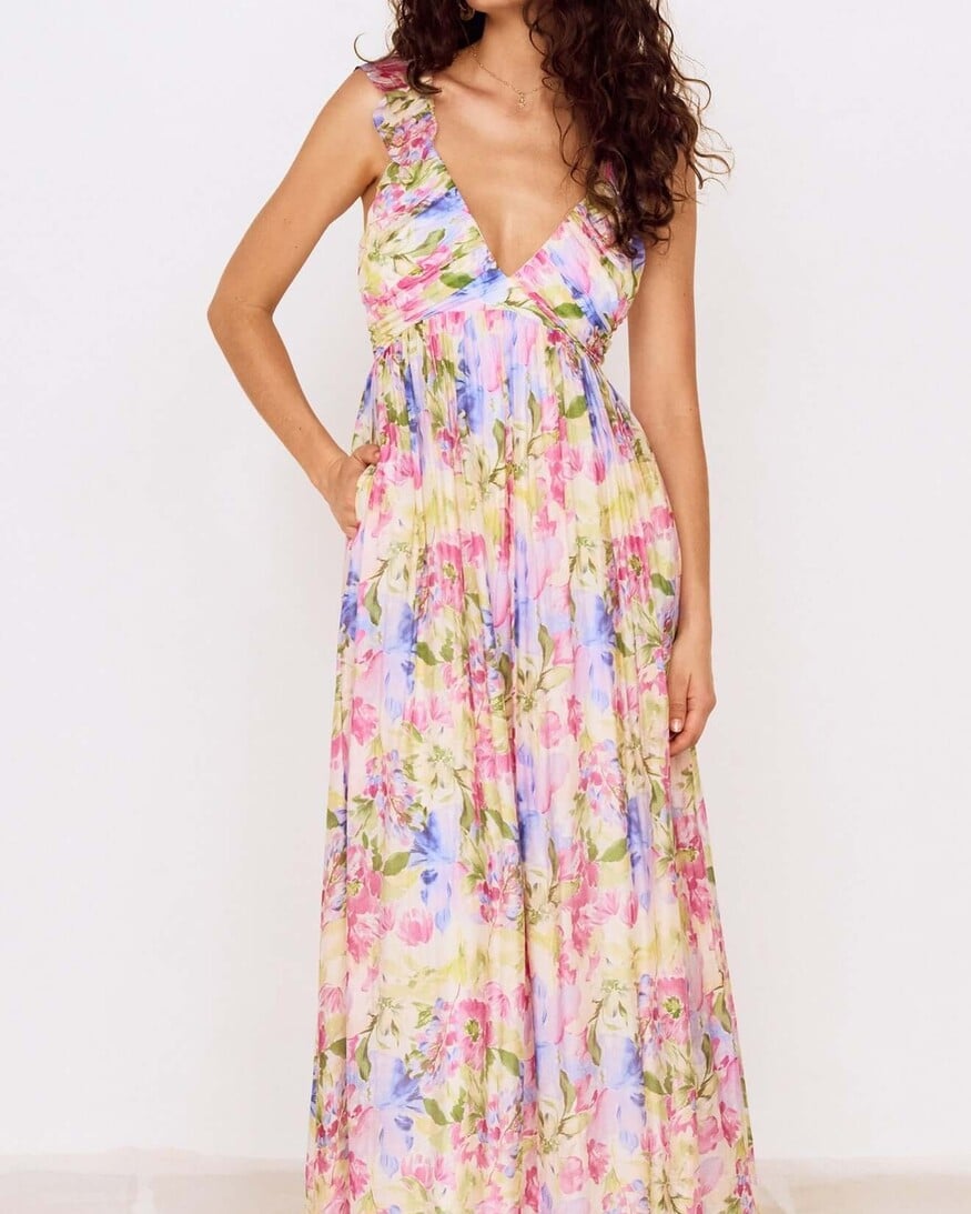 Mink Pink Celina Maxi Dress