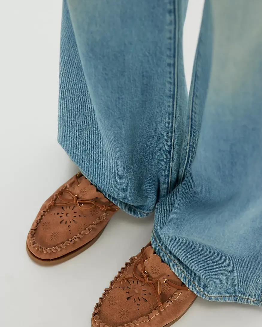 Free People Lagoon Cut Out Boat Shoe