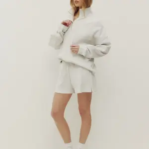 Kuwalla Bailey Waffle Zip Up