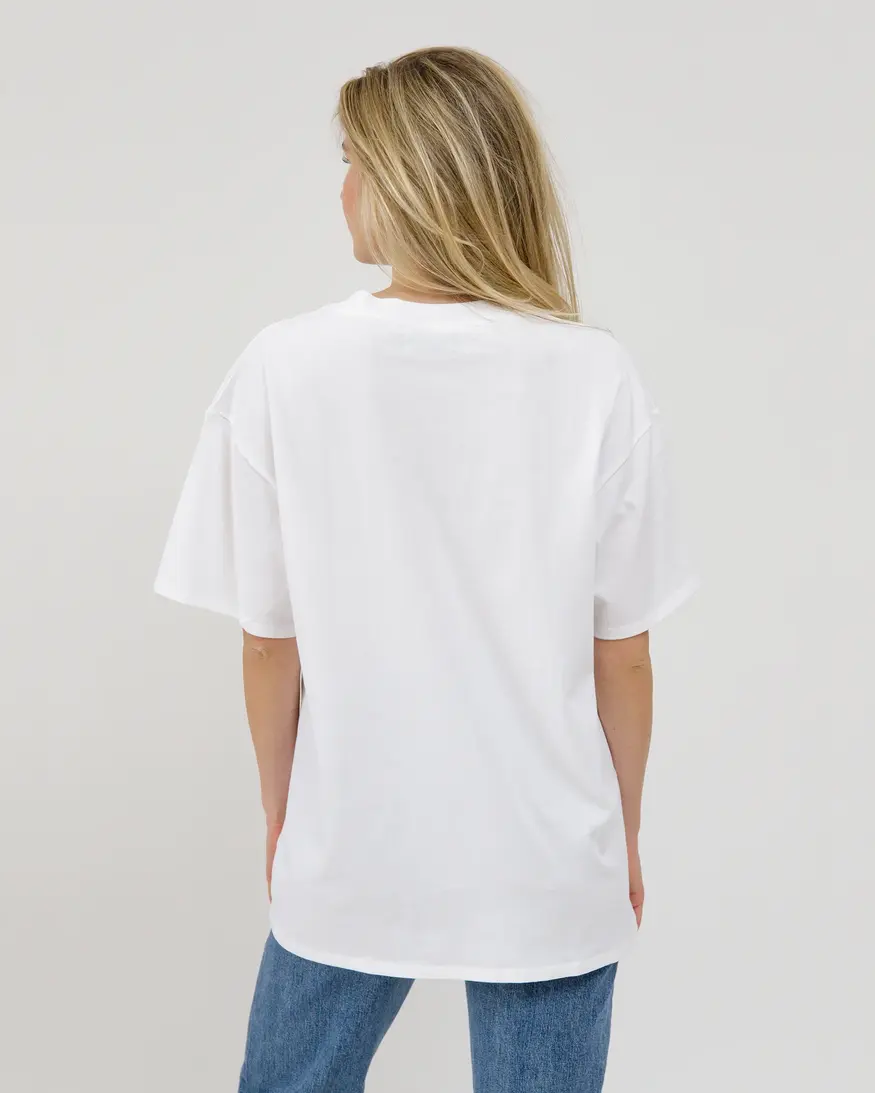 Brunette The Label Oversized Boxy Tee