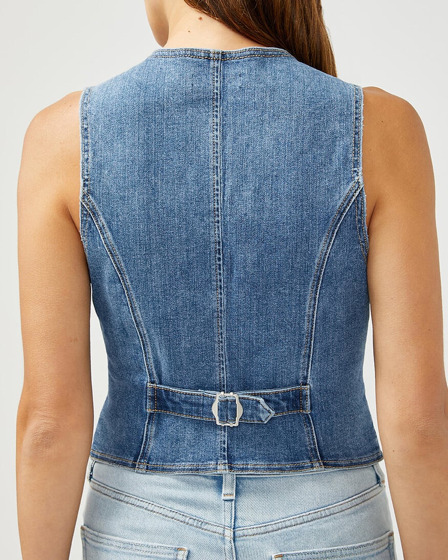 Silver Jeans - For Us Classic Denim Vest