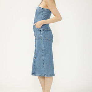 Silver Jeans - For Us Denim Midi Dress