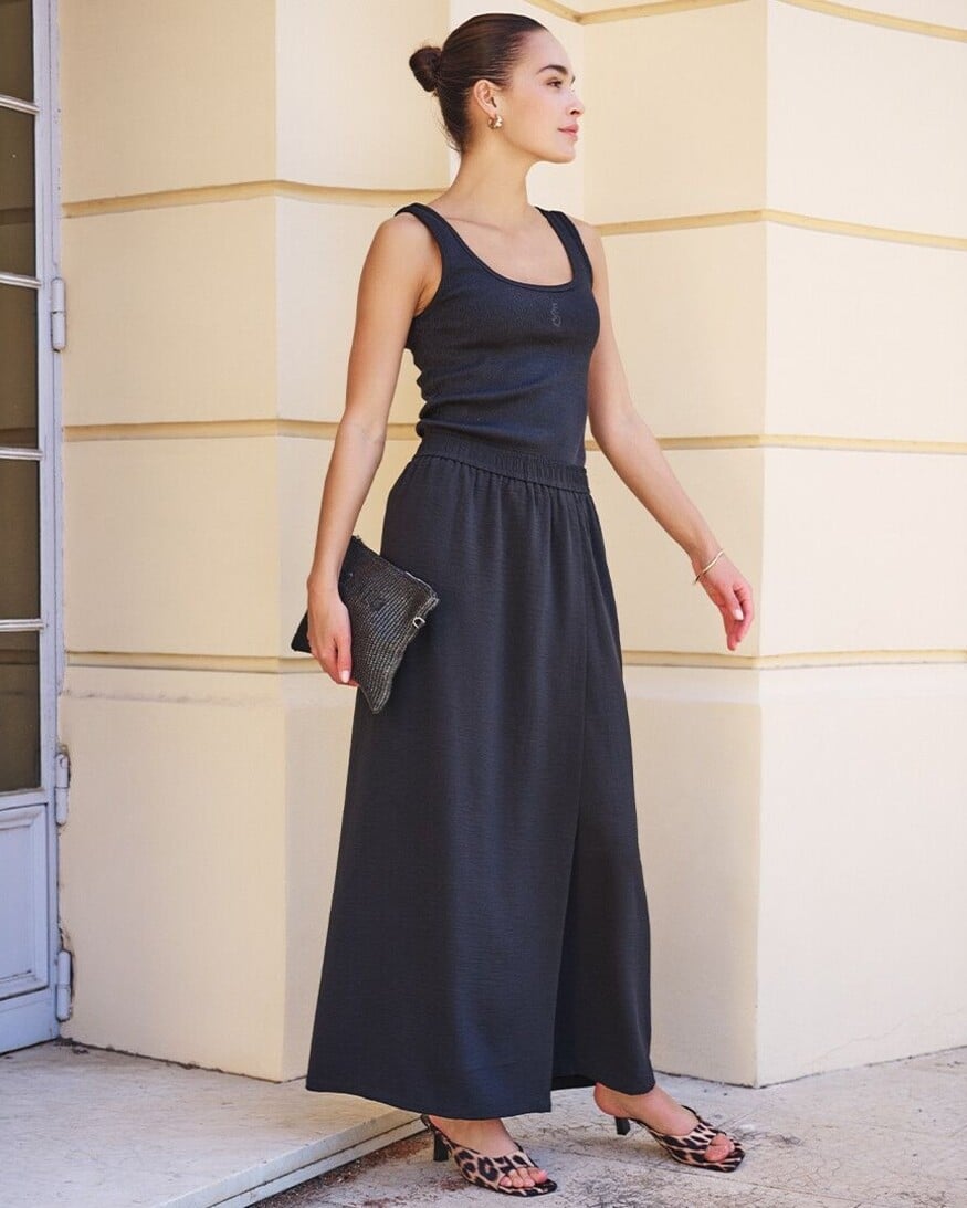 Esqualo Daphne Overlap Trouser