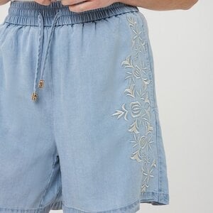 Esqualo Danny Embroidered Shorts