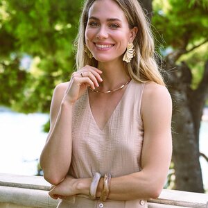 Esqualo Dayna Crinkle Top