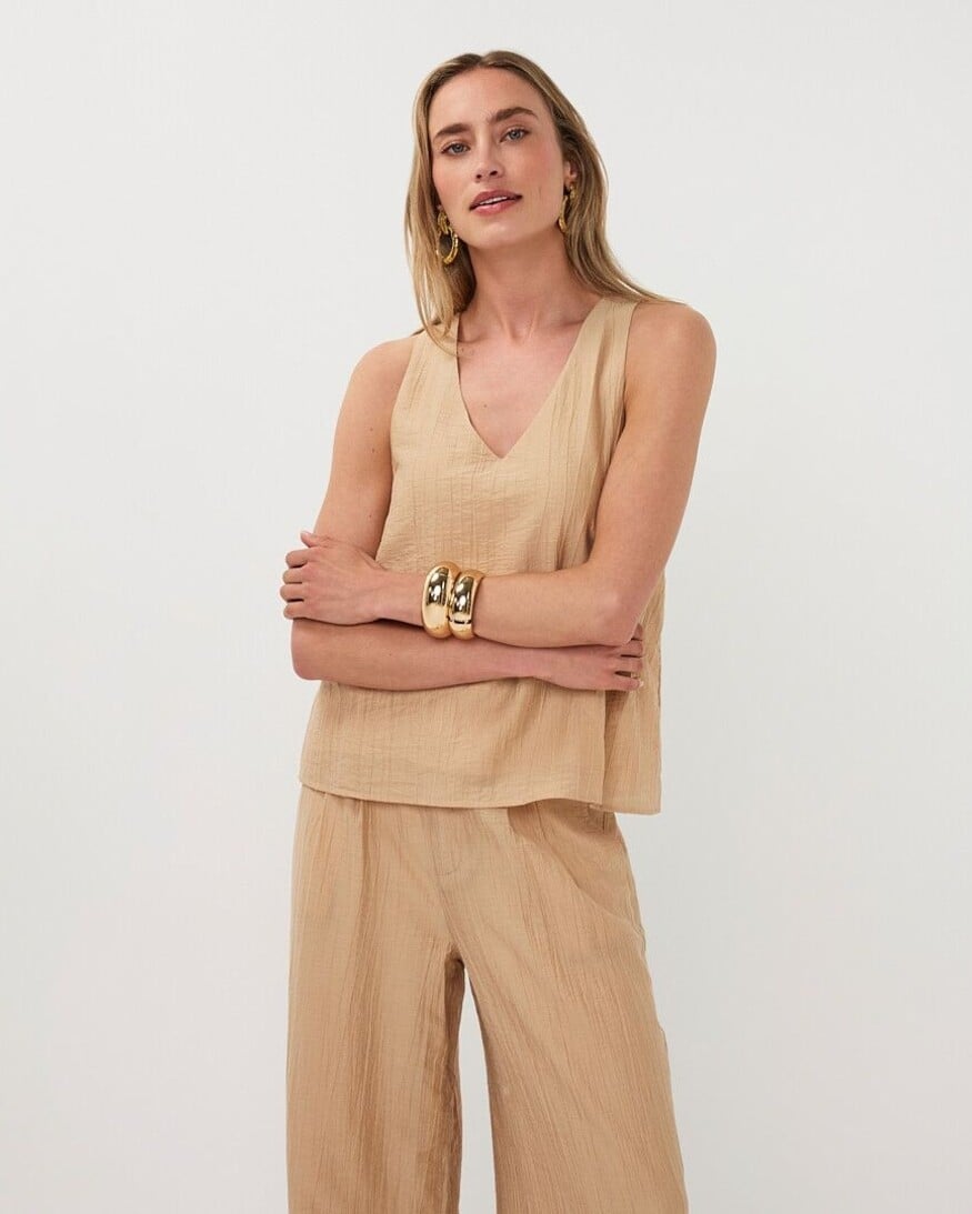 Esqualo Dayna Crinkle Top