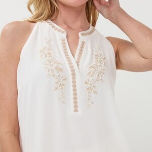 Esqualo Delmira Slvlss Emb. Top