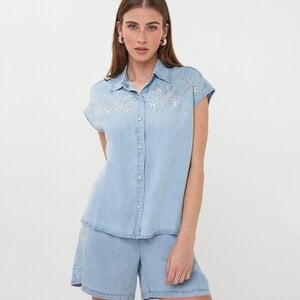 Esqualo Darcia Embroidered Top