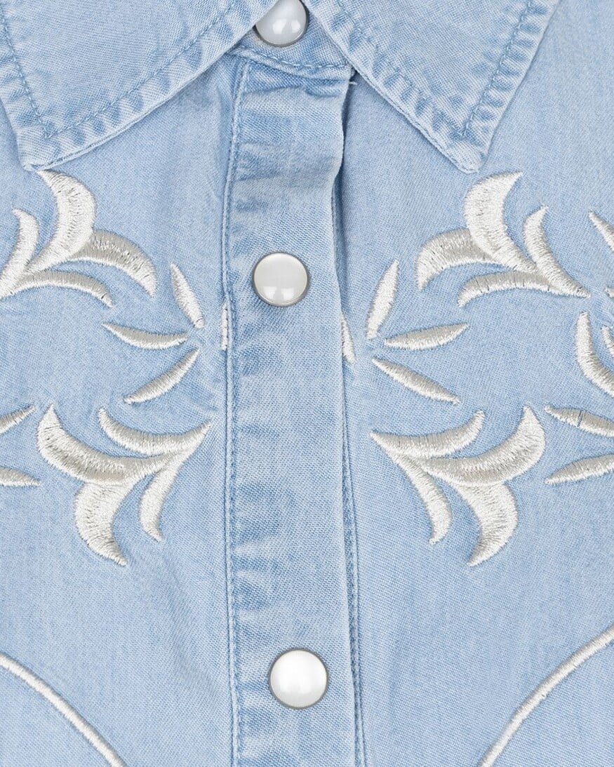 Esqualo Darcia Embroidered Top