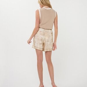 Esqualo Demona Contrast Slvlss Knit