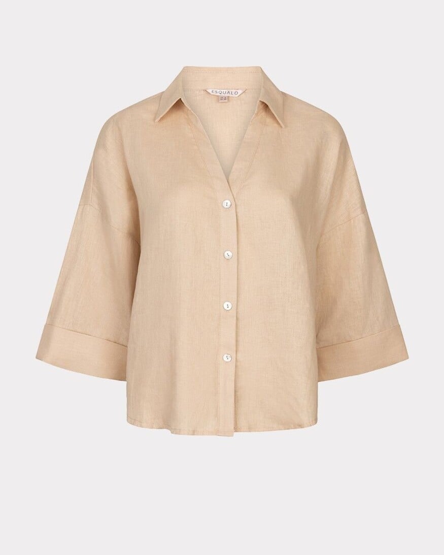 Esqualo Delyn Linen Blouse