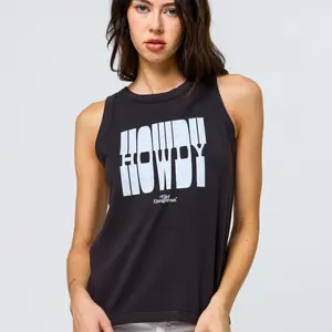 Girl Dangerous Howdy High Neck Tank